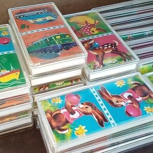 Retro kid game. Dominos.